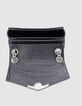 THE 1. ANIMALS crocodile-effect leather bag Size M Woman-4