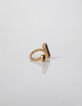 Anillo antik gold art déco rectángulo y redondo mujer-4