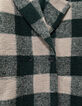 Manteau carreaux vert et écru fille-6