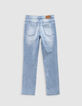 Waterless light blue straight jeans for boy-6