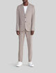 Men’s beige TRAVEL SUIT suit jacket-7