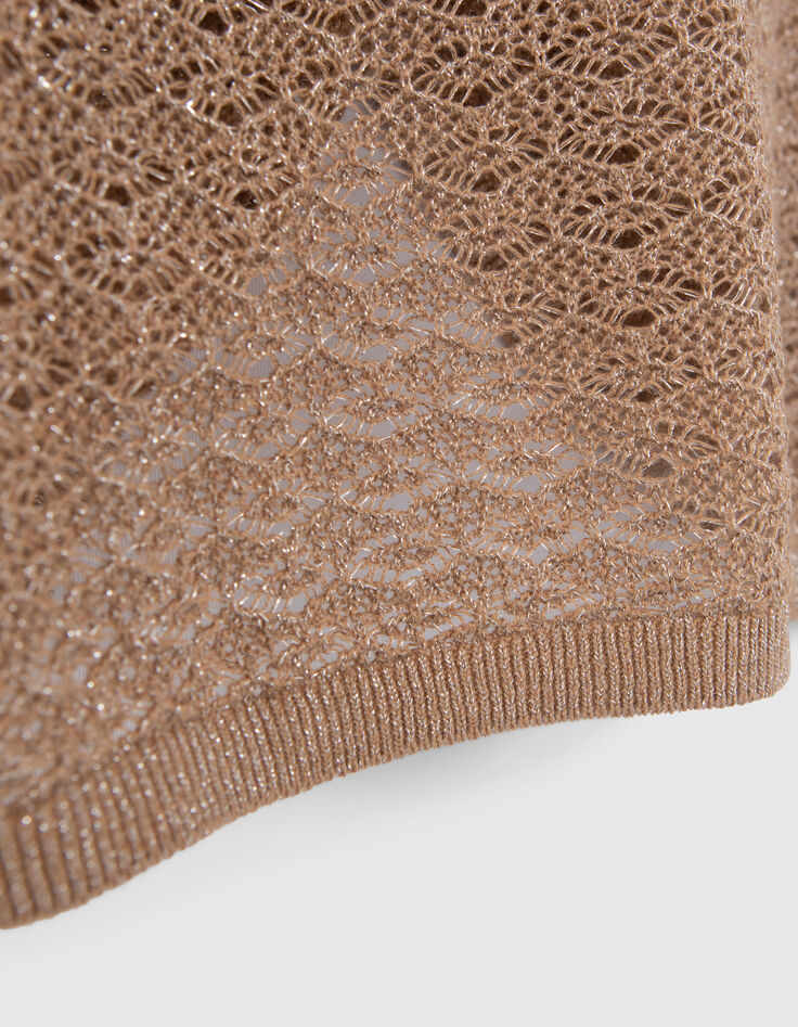 Sesam trui lurex fantasie-ajourbreiwerk Dames-7