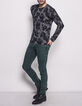 Pull imprimé homme-1