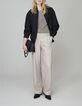 Pure Edition-Bombardera negra oversize lentejuelas-1