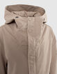 Boys’ beige hooded parka with embroidered back-3