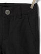 Boys&rsquo; black dotted jacquard chino Bermudas-4