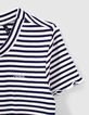 Mädchen-Matrosenshirt aus Rippstrick-4