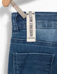 Girls' embroidery skinny jeans-5