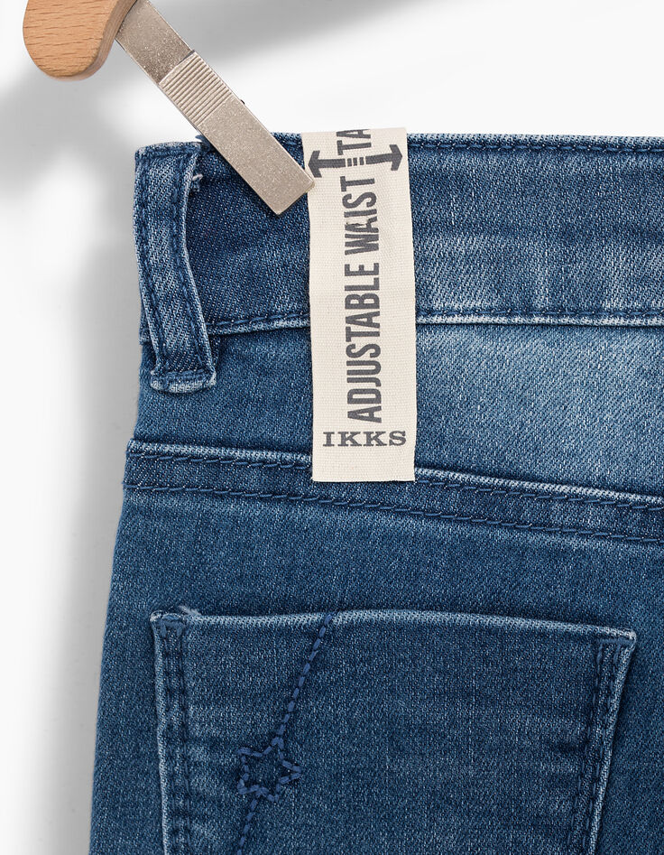 Girls' embroidery skinny jeans-5