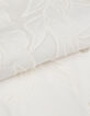 Chemise blanche broderies fleurs Femme-8