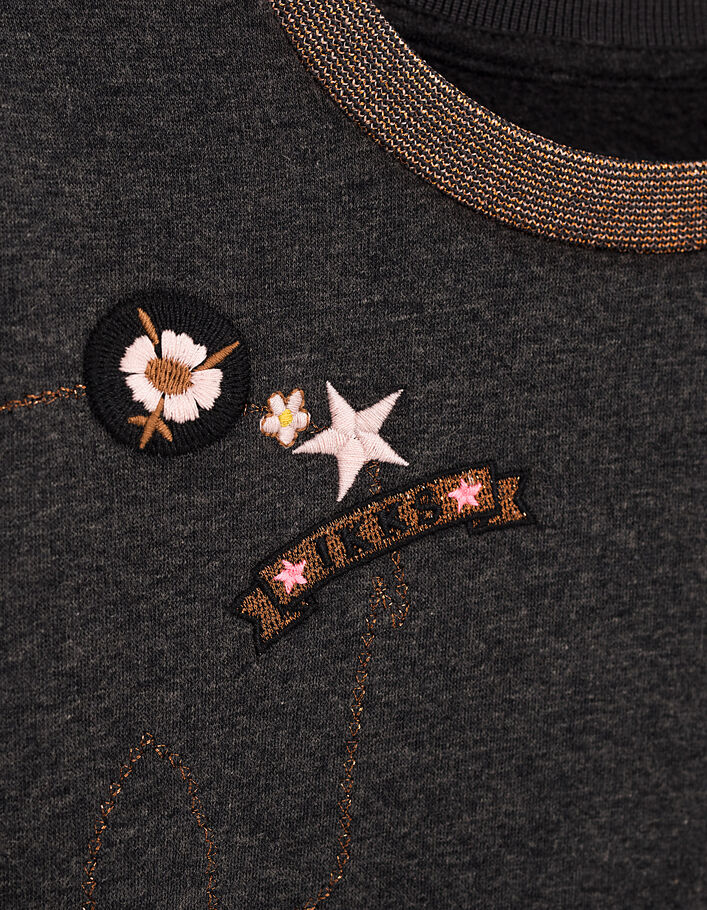 Mädchensweater mit Stickerei - IKKS