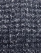 Gorro azul punto acanalado vuelta hombre-4 Gorro azul punto acanalado vuelta hombre-4
