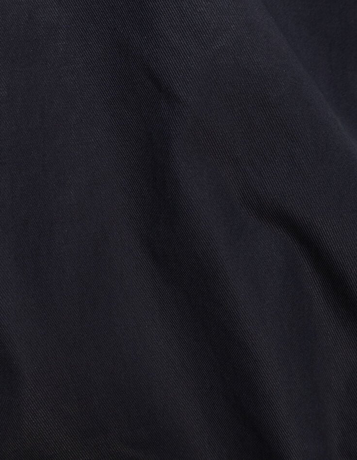 Rechte zwarte gecoate jeans meisjes-9 Rechte zwarte gecoate jeans meisjes-9