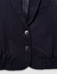 Marineblauer Blazer, Tennisstreifen-7