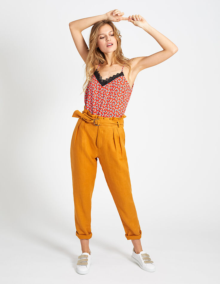 I.Code floral print cami top-5 I.Code floral print cami top-5