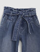 Girls’ blue Waterless BALLOON jeans-3