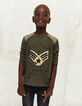 Jungen Pailletten-Shirt-1