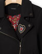 Vest met rits meisjes-4
