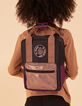 Sac à dos noir, prune et copper fille-7