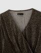 Blouse kaki LENZING™ ECOVERO™ imprimé léopard fille-2