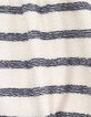 Weißes Mädchen-T-Shirt im Matrosenlook mit Stickerei-5
