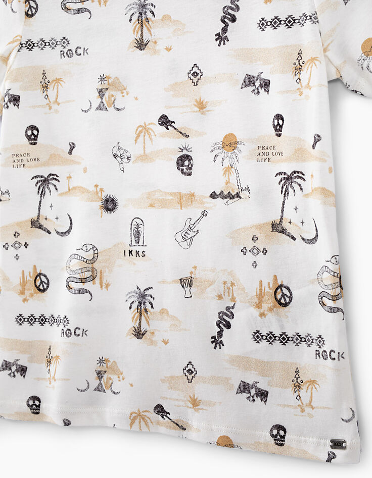 Camiseta cruda estampado Kasbah Rock niño -6 Camiseta cruda estampado Kasbah Rock niño -6