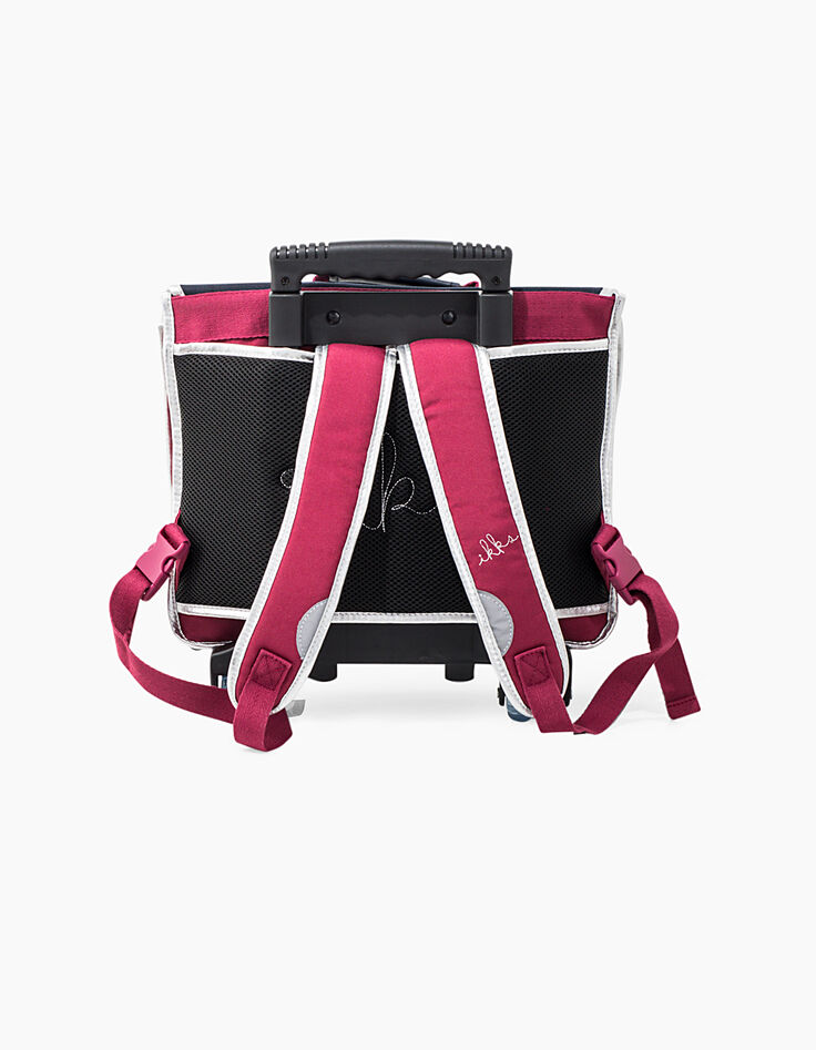 Girls’ 38 cm navy IKKS Ciao Bella wheeled bag -3