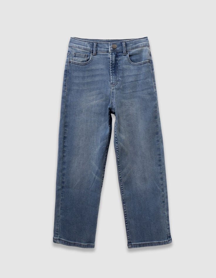 Baggy blauwe jeans dirty wash jongens-4 Baggy blauwe jeans dirty wash jongens-4