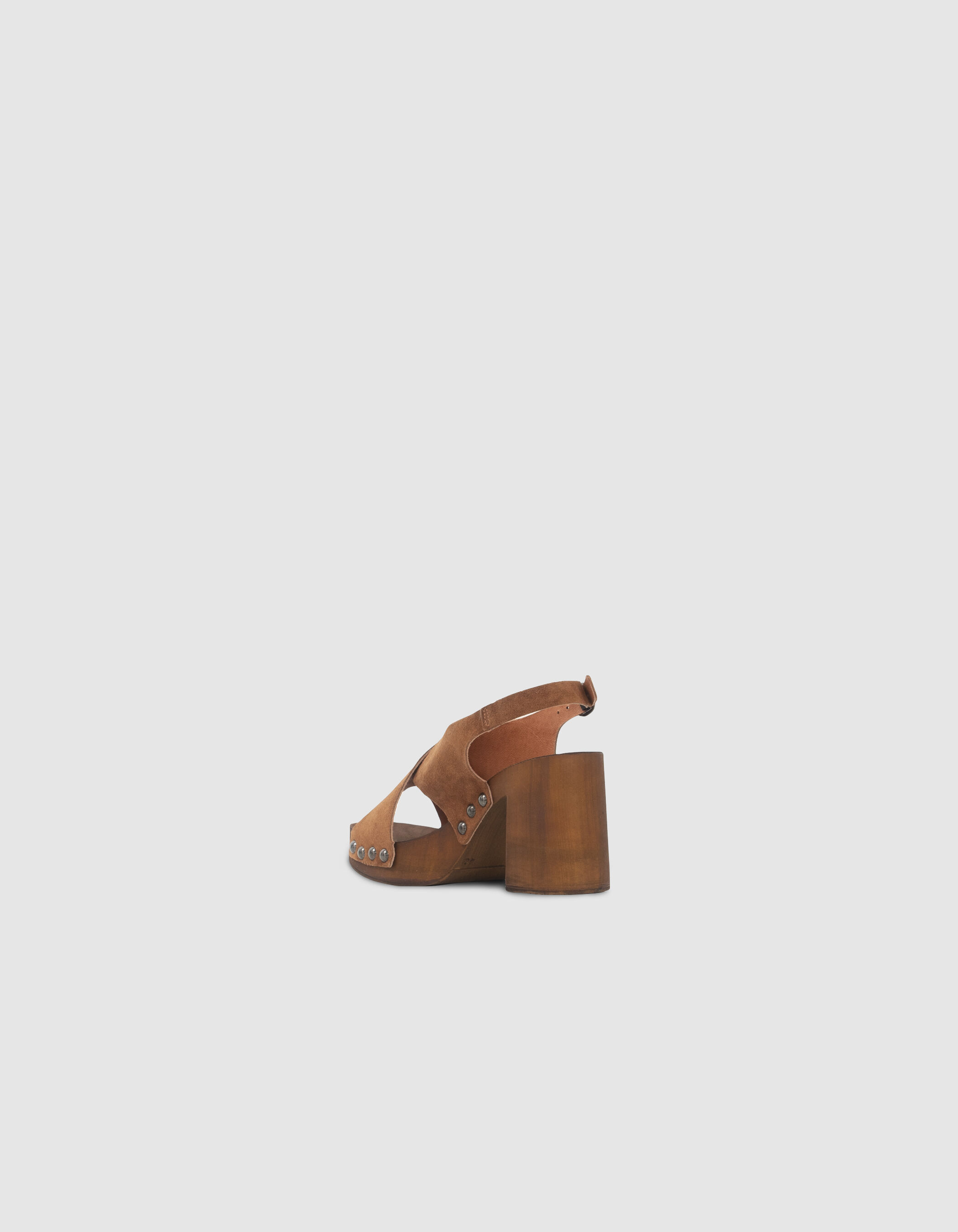 Chaussures talon bois femme hot sale
