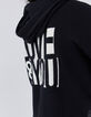 Pure Edition sweat à capuche laine et cachemire noir femme-4