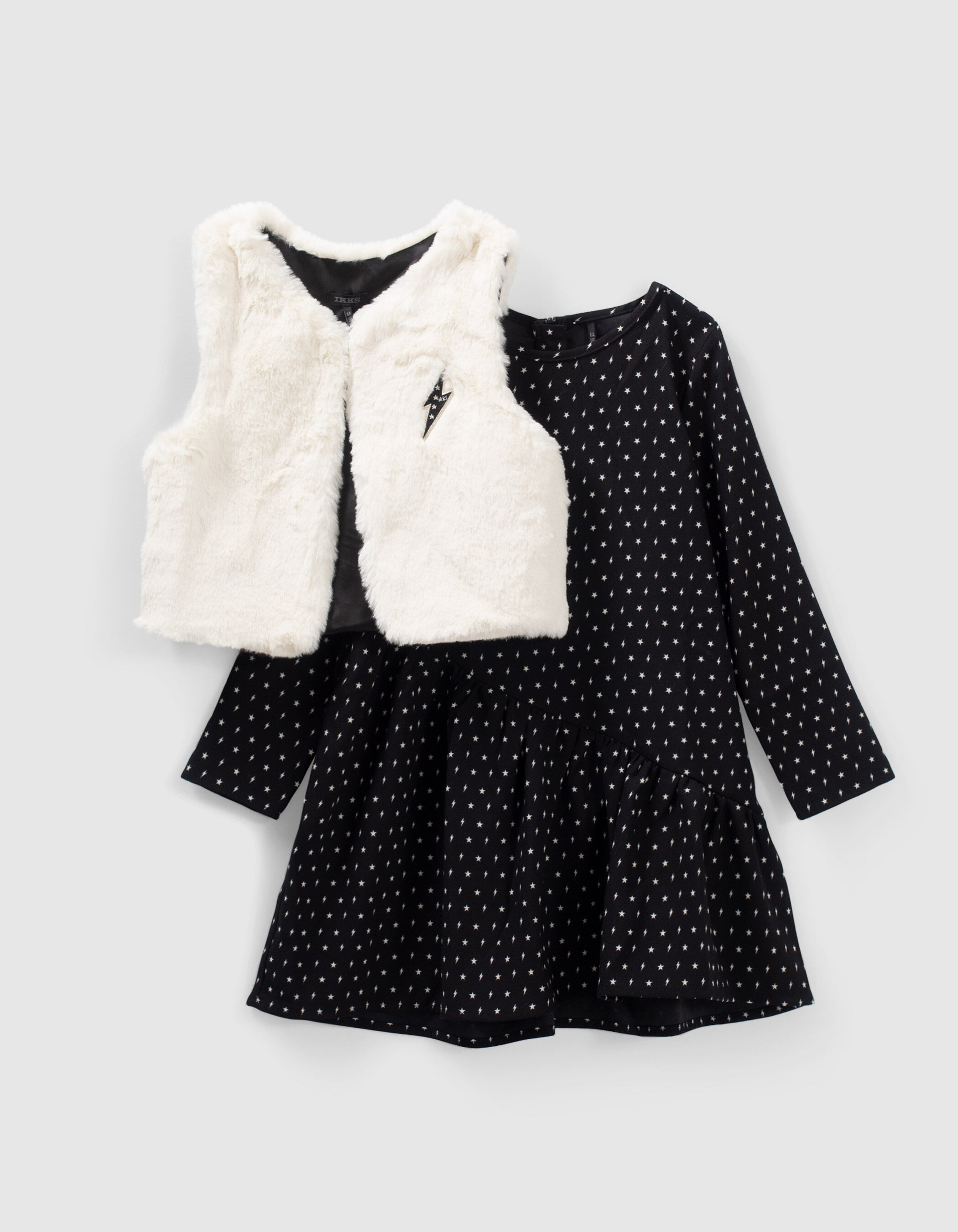 Gilet ikks fille store