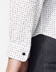 Camisa SLIM blanca estampado letras NYC Hombre-5
