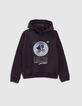 Boys’ grey hoodie with ET the Extra-Terrestrial image-1