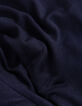 Navy top with draped neckline, pretty straps-7