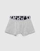 Boys' navy and grey boxers-4