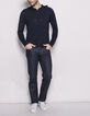 Grauer Cardigan-2