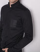 Men's black polo shirt-4