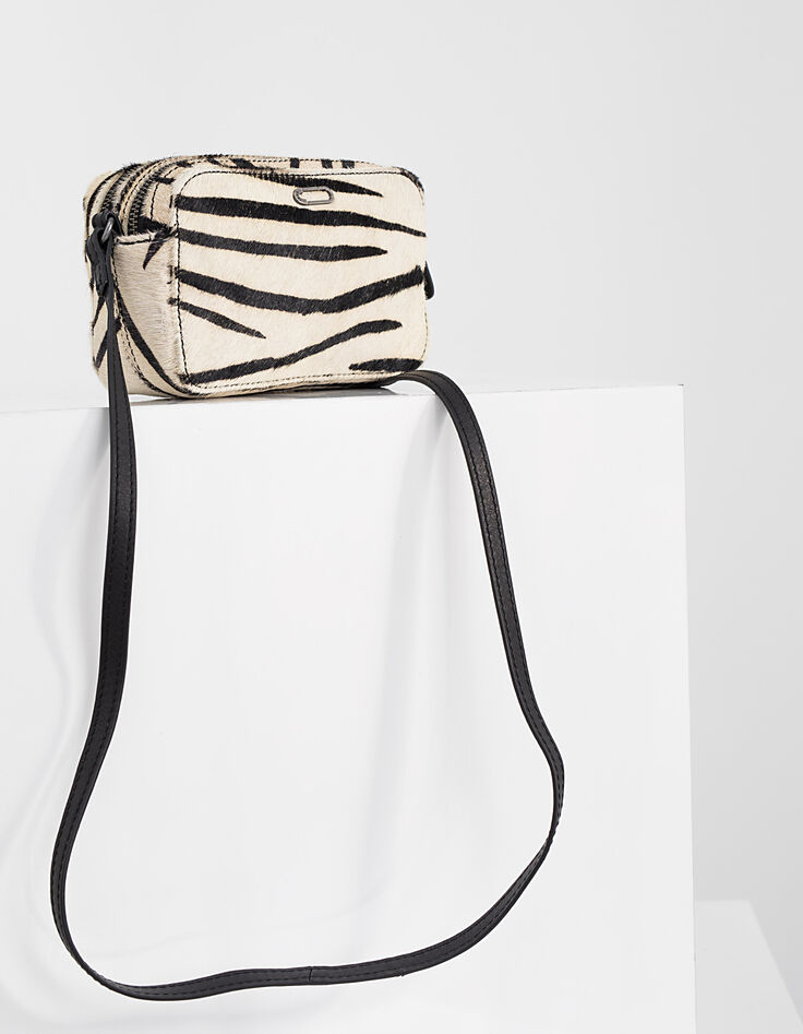 Clutch small Messenger cuero efecto potro mujer-2