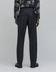 Pure Edition-Pantalon de costume noir Homme-3