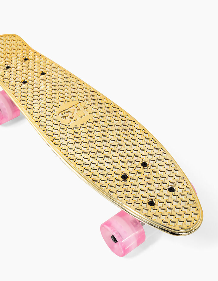IKKS gold skateboard-3