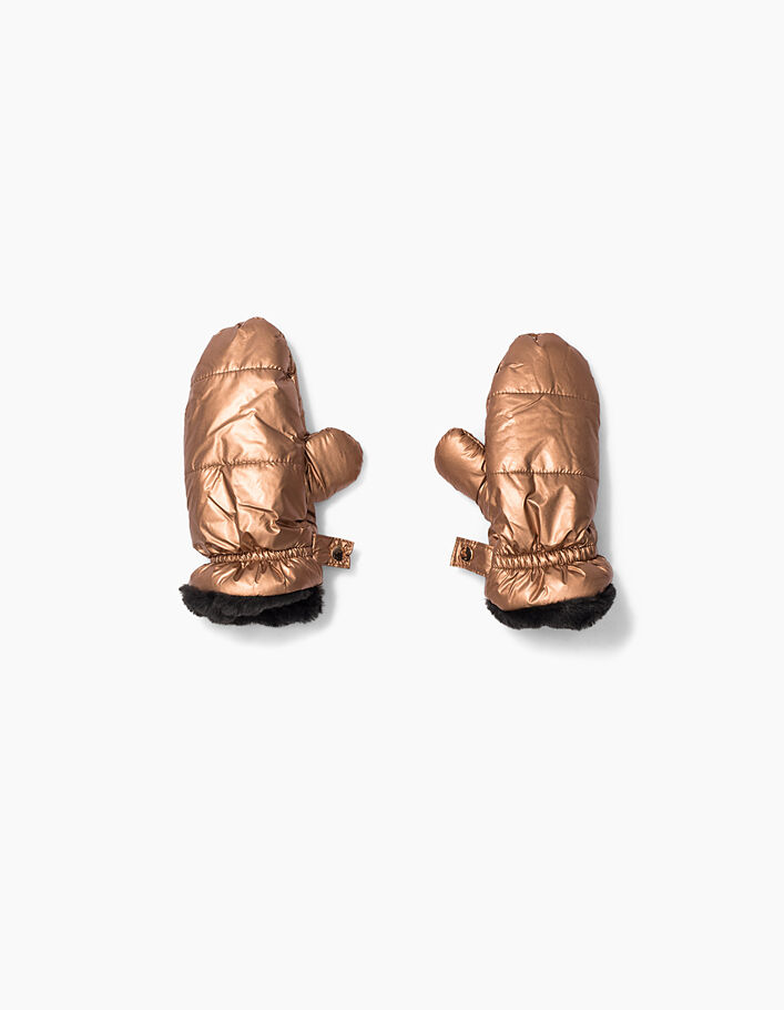 Girls’ copper padded jacket - IKKS
