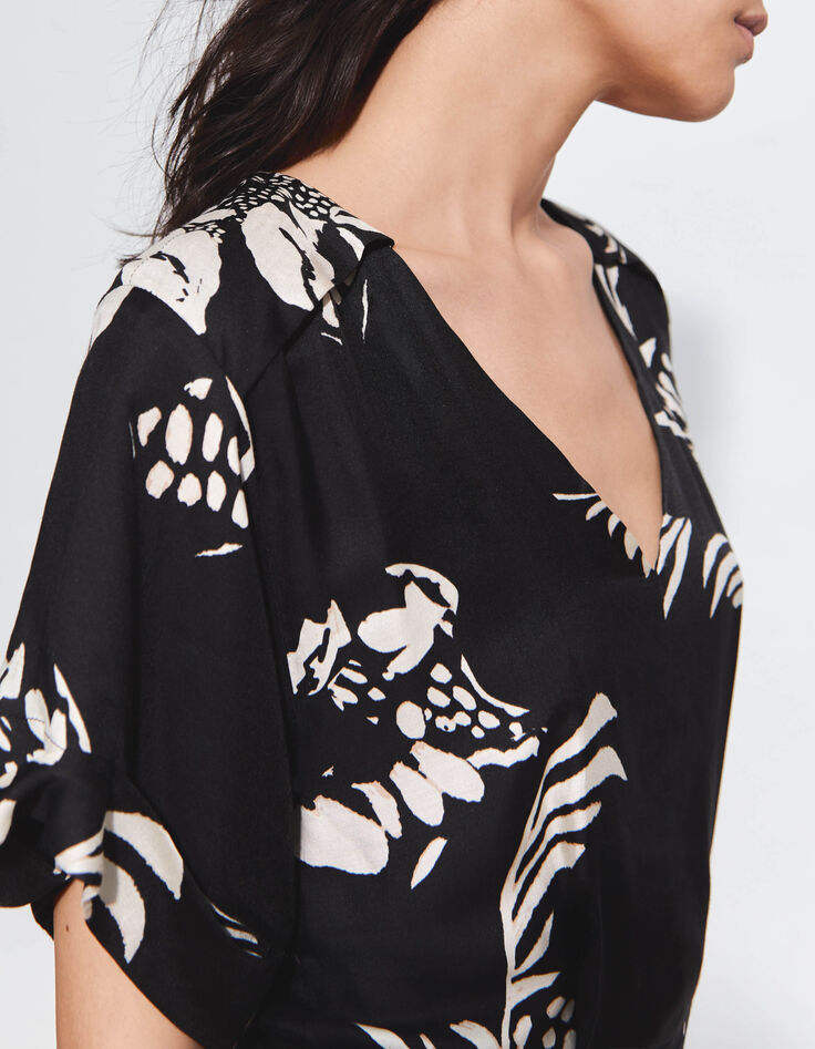 Vestido negro Jungle Vibe Pure Edition mujer-3