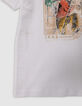 Wit T-shirt biokatoen man met tijgerkop jongens-8