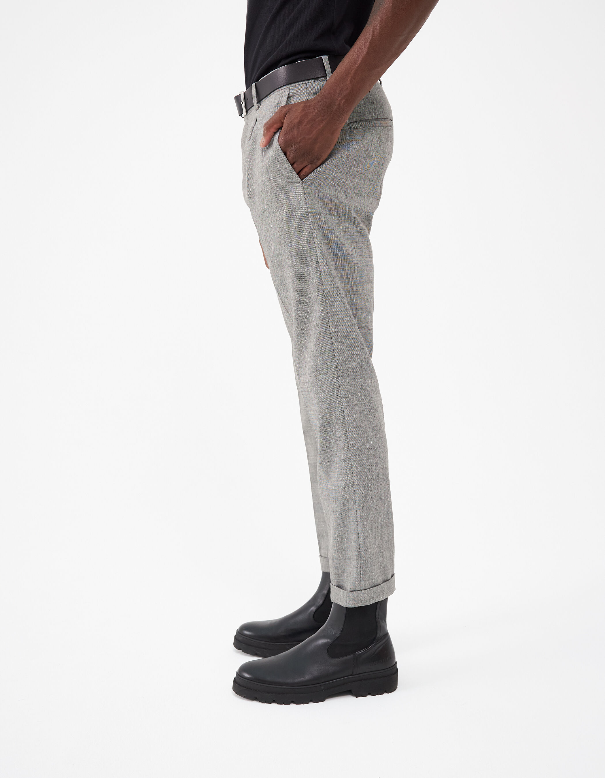 Pantalon cheap cropped homme