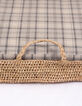  mand beige aankleedmatje ruitmotief NORO-3