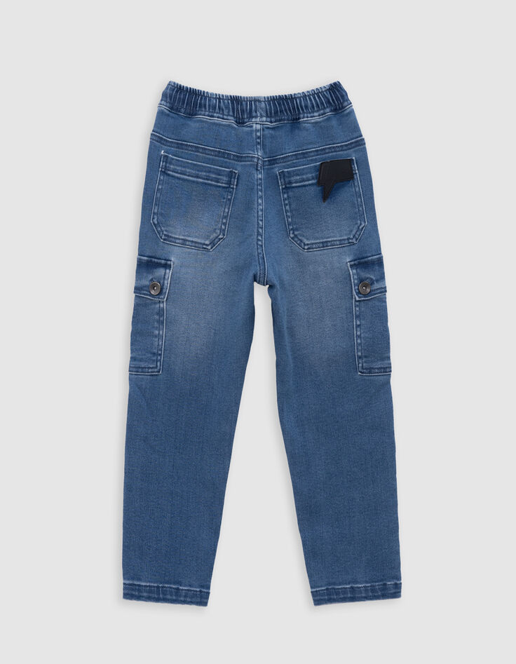 LOOSE blue denim heavy-duty jogger für die Jungen-3 LOOSE blue denim heavy-duty jogger für die Jungen-3