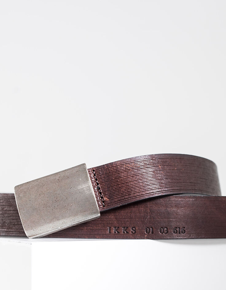Bruine riem heren-2