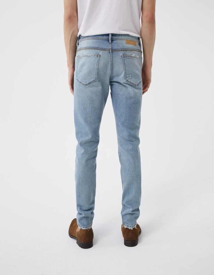 Jean SLIM indigo Liam Homme-3