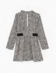 Robe blanc cassé imprimé léopard fille -2