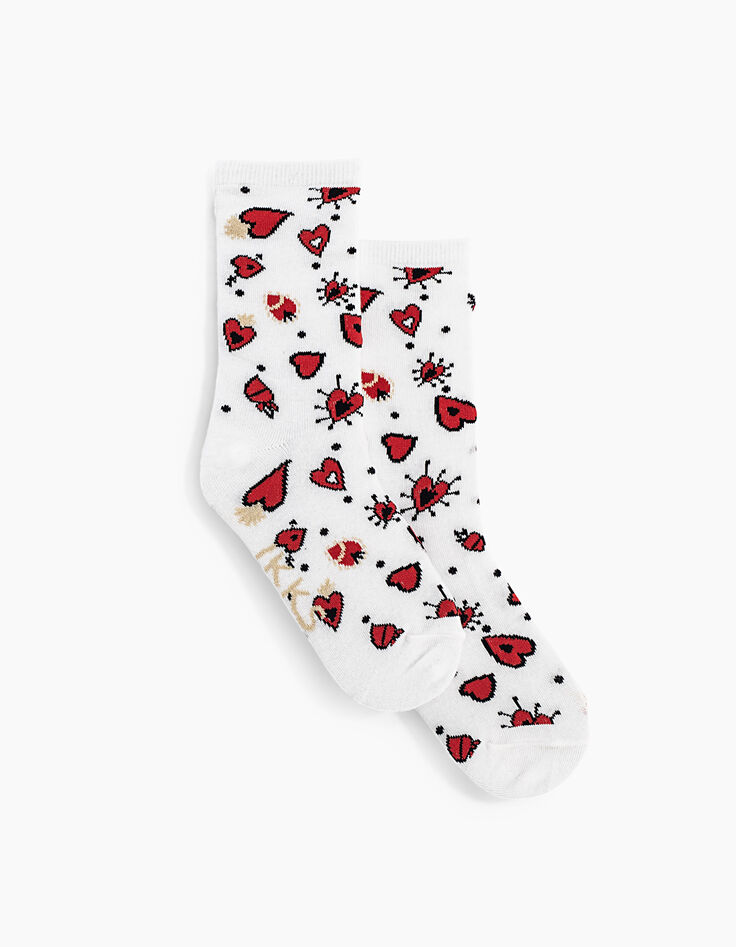 Chaussettes noires fille-3
